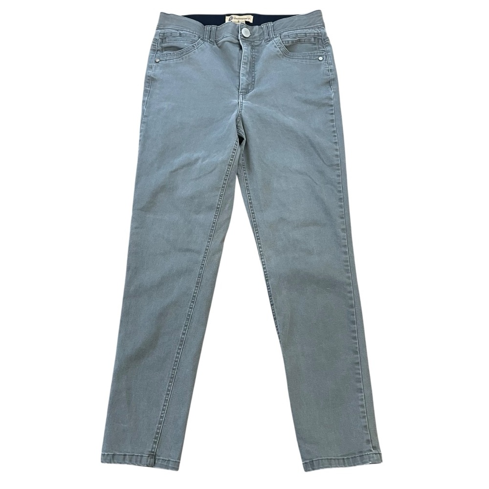 Democracy “Ab” Solution Army Green Skinny Jeans.  Size 8